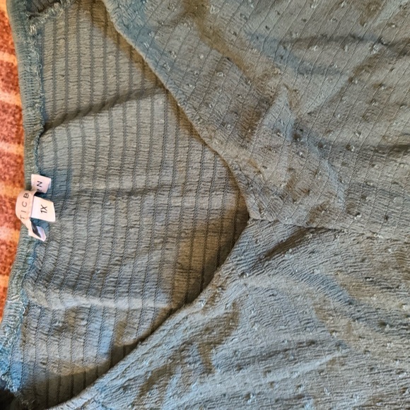 Baltic Born 1X Long Sleeve Dress Lainey Smocked Dotted Midi - Bump Friendly - Picture 2 of 5